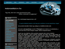 Tablet Screenshot of motorosoktatom.hu